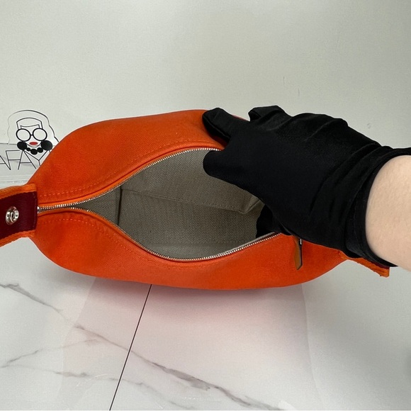 Hermès Small Toile Bride-A-Brac Case - Picture 5 of 5